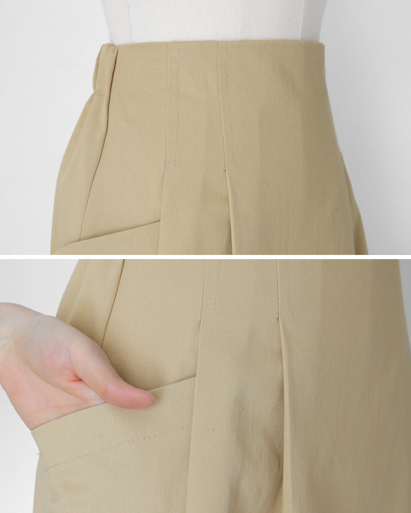 サイドポケットフレアミディスカート・全3色 | DHOLIC PLUS | 詳細画像15