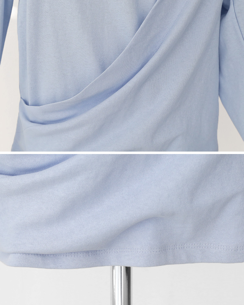 フロントドレープカットアウトTシャツ・全4色 | DHOLIC PLUS | 詳細画像31