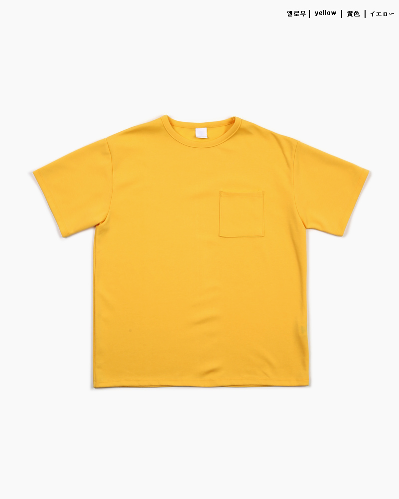 7COLORSラウンドネックワンポケットTシャツ・全7色 | 詳細画像20