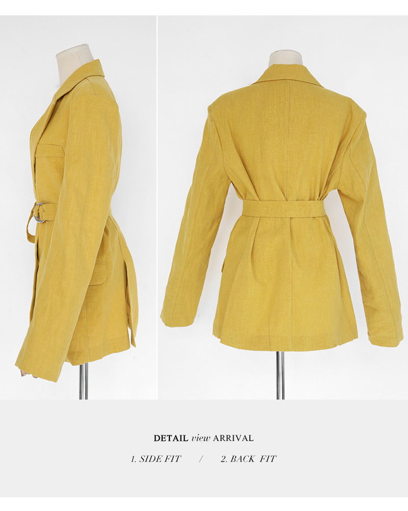 リングベルトリネンテーラードジャケット&タイトミニスカートSET・全2色 | DHOLIC | 詳細画像45