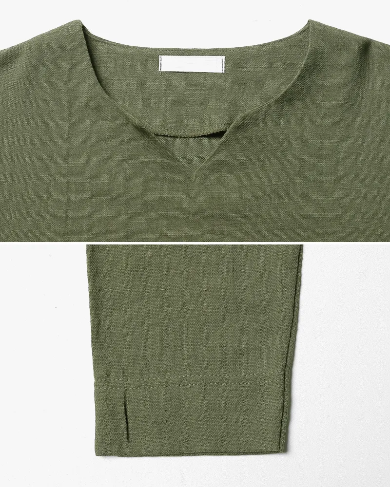 2TYPEサイドスリットコットンTシャツ・全6色 | 詳細画像25