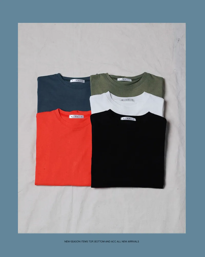 5COLORSワイドスリーブコットンTシャツ・全5色 | 詳細画像6