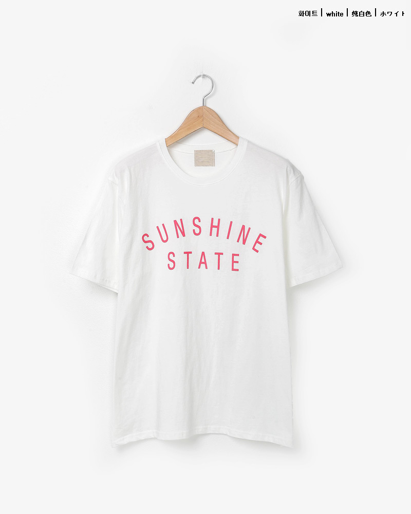 SUNSHINE STATEコットンTシャツ・全3色 | 詳細画像21