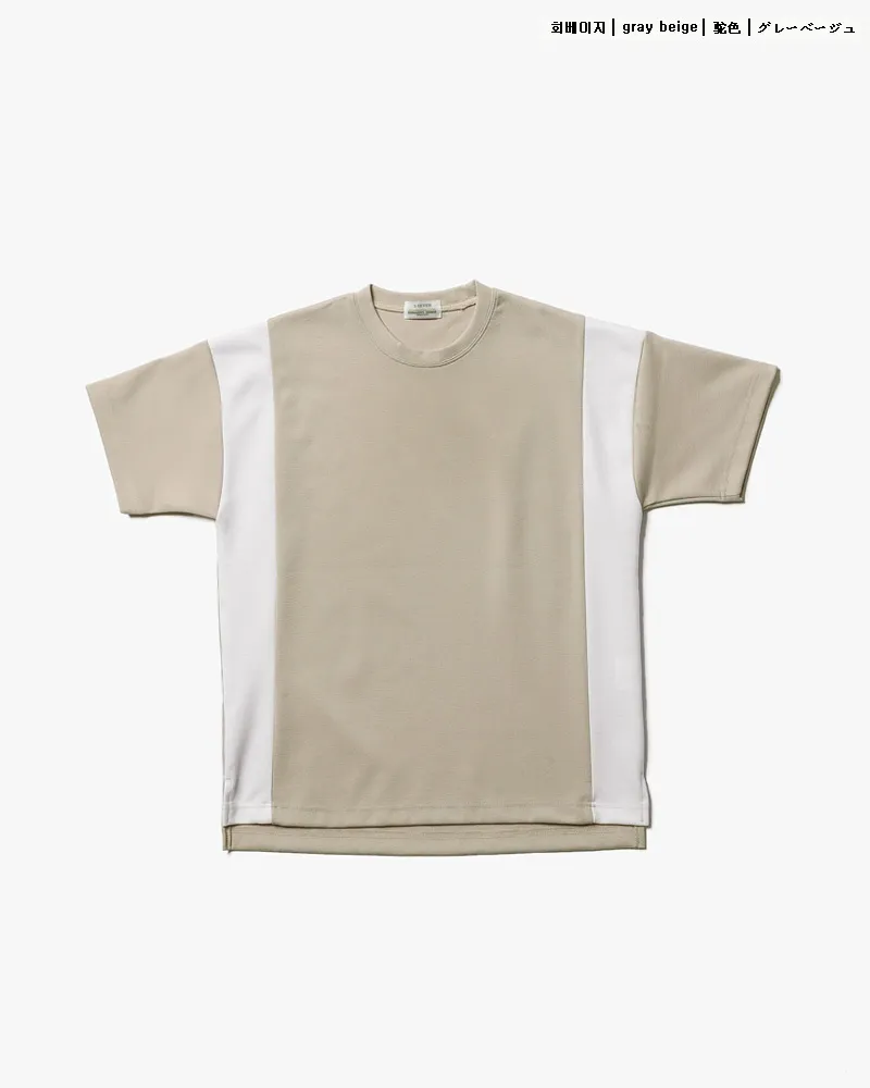 アンバランスヘムサイドラインボックスTシャツ・全3色 | 詳細画像20