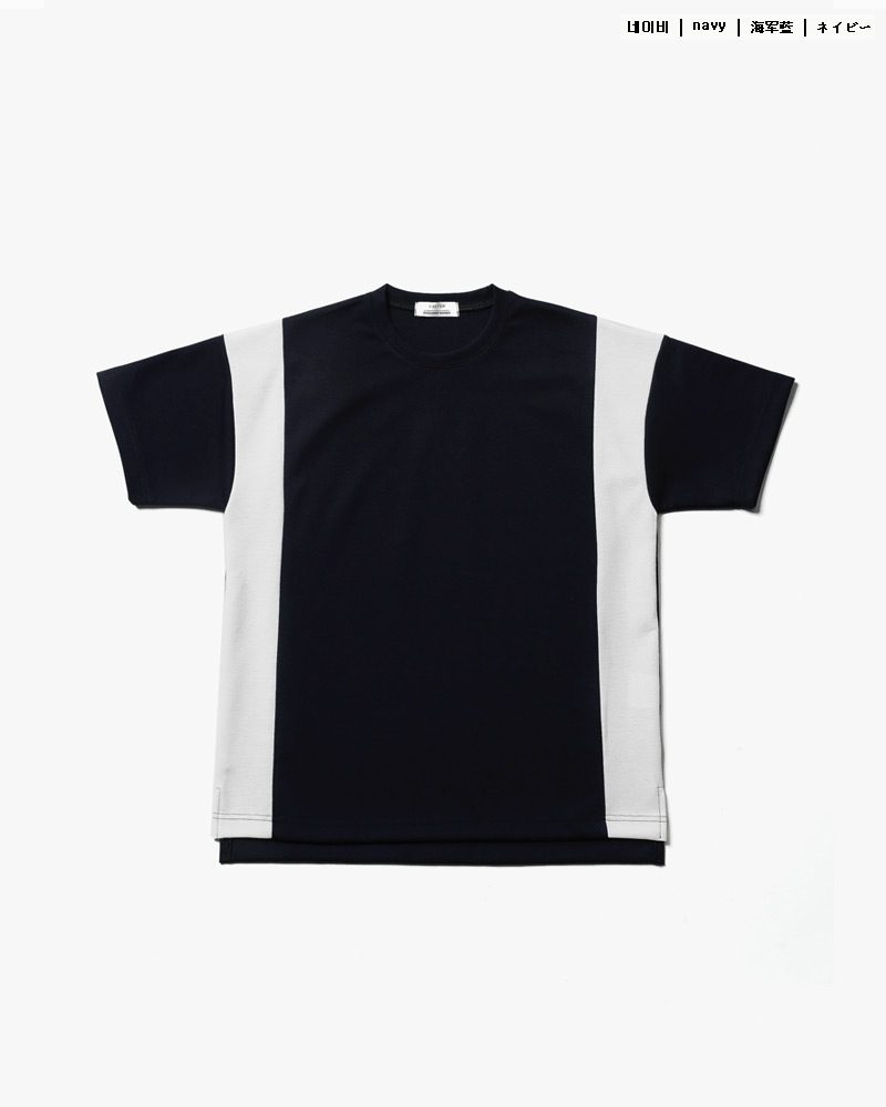 アンバランスヘムサイドラインボックスTシャツ・全3色 | 詳細画像22