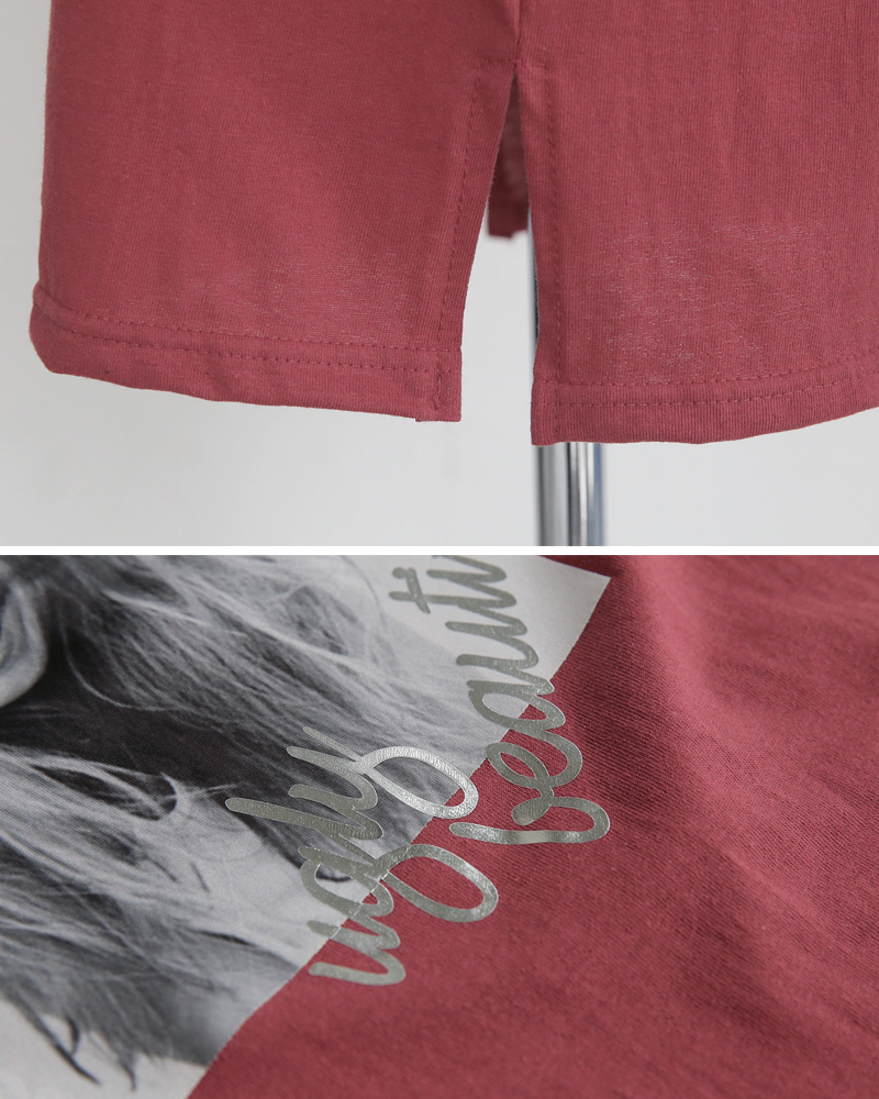 ウーマンプリントショートスリーブTシャツ・全3色 | DHOLIC | 詳細画像30