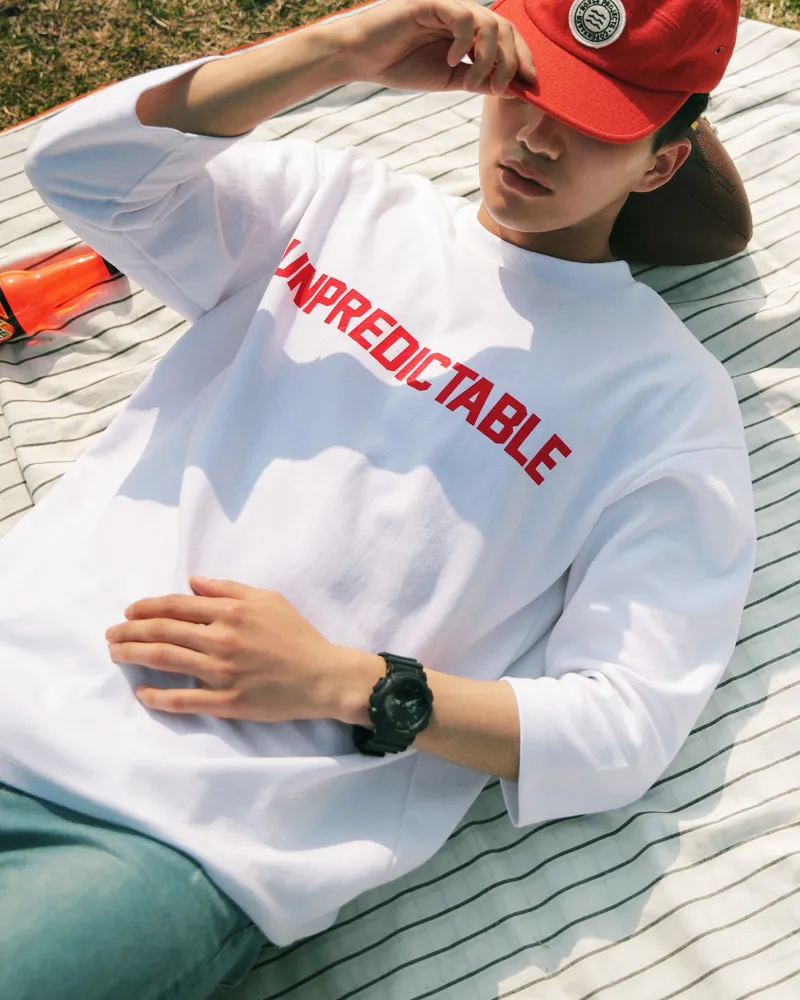 UNPREDICTABLEプリントTシャツ・全4色 | 詳細画像2