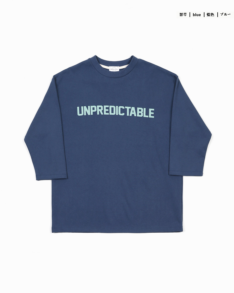 UNPREDICTABLEプリントTシャツ・全4色 | 詳細画像26