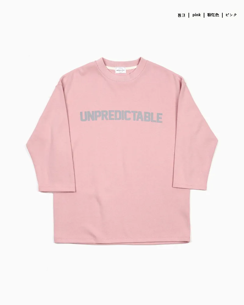 UNPREDICTABLEプリントTシャツ・全4色 | 詳細画像27