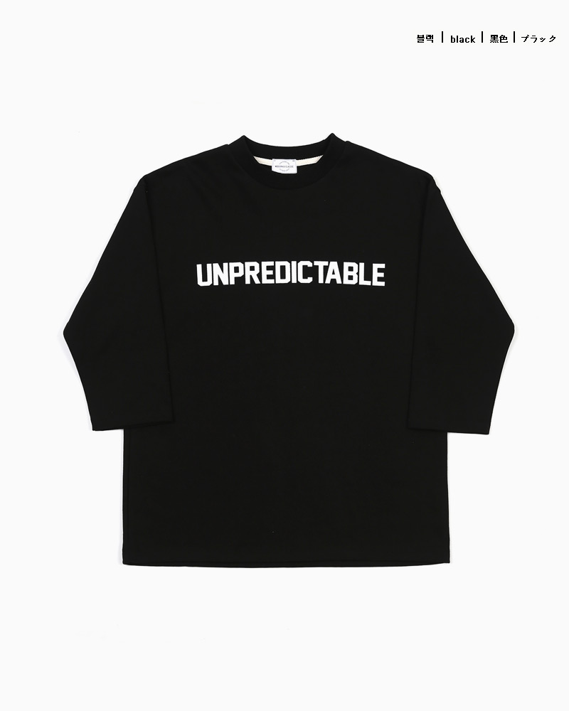 UNPREDICTABLEプリントTシャツ・全4色 | 詳細画像28