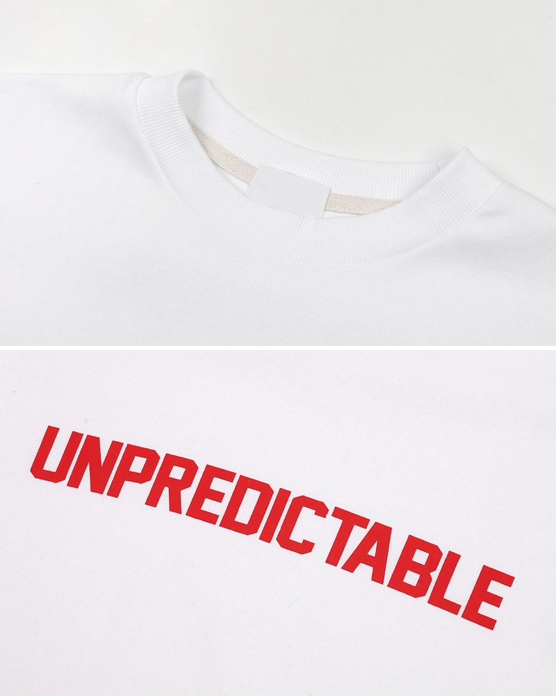 UNPREDICTABLEプリントTシャツ・全4色 | 詳細画像29