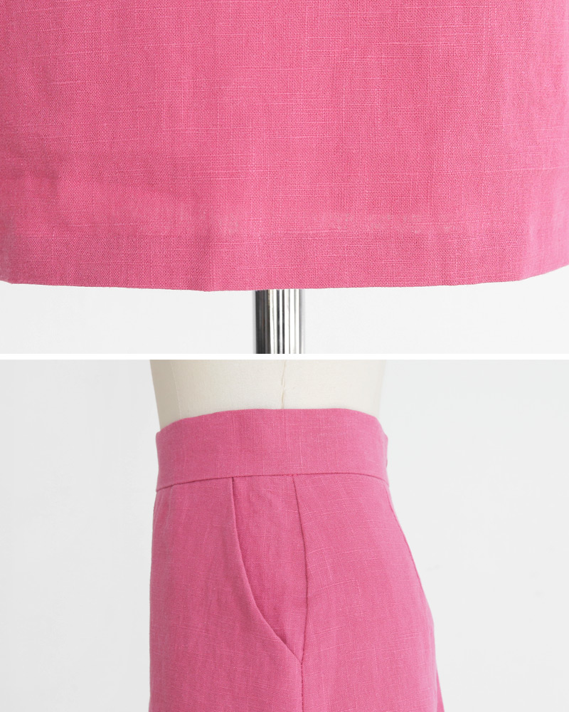 リネンサイドポケットタイトミニスカート・全3色 | DHOLIC | 詳細画像23