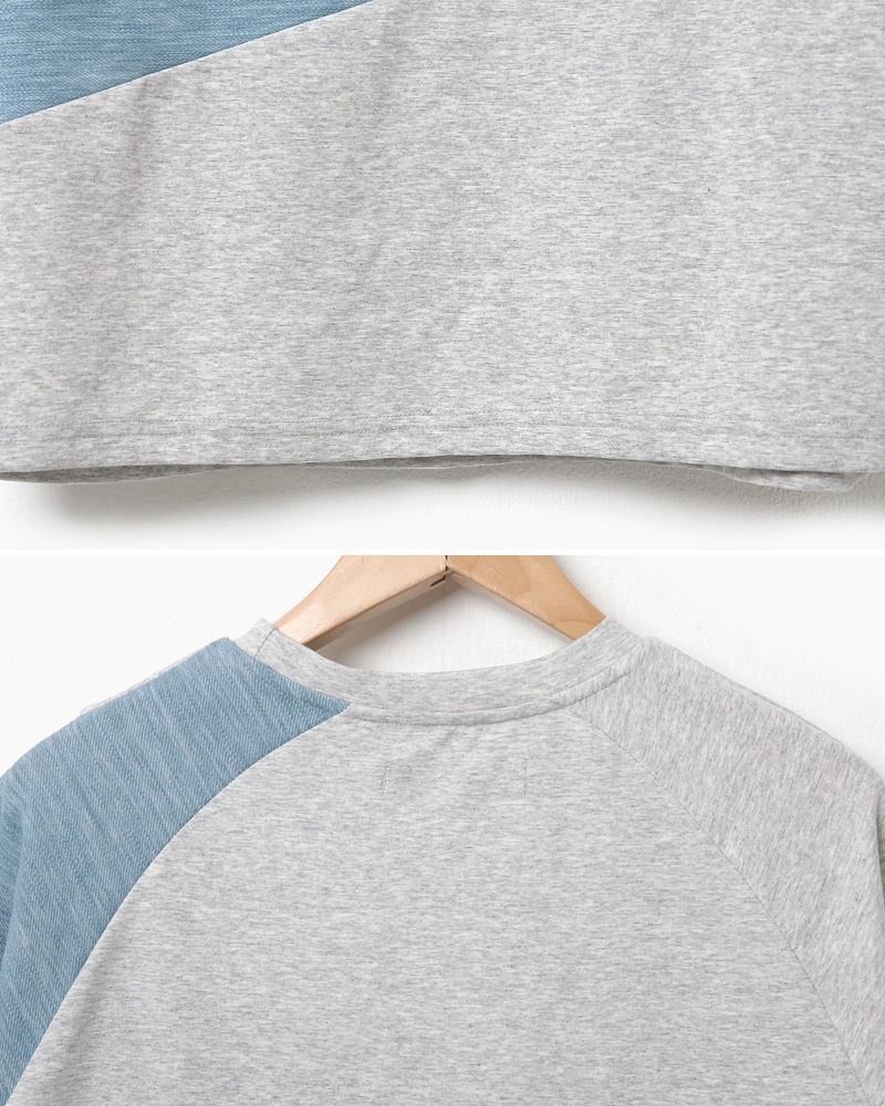 カラーブロックショートスリーブTシャツ・全2色 | 詳細画像18