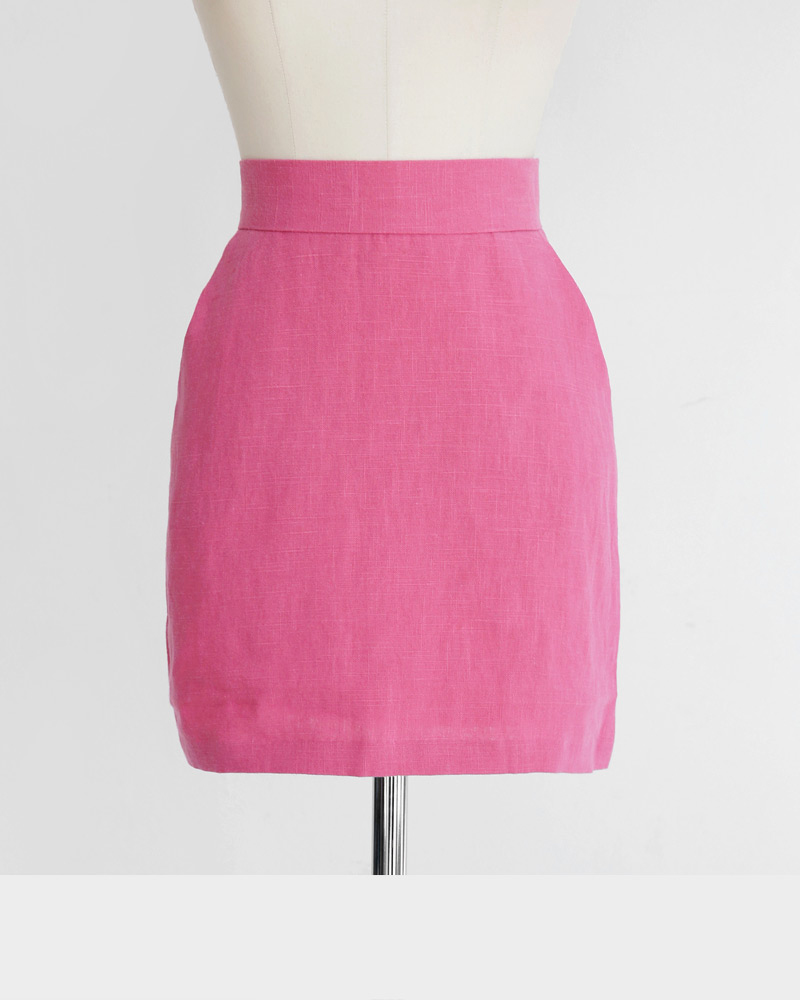 リネンダブルボタンジャケット&サイドポケットタイトミニスカート・全3色 | DHOLIC | 詳細画像40