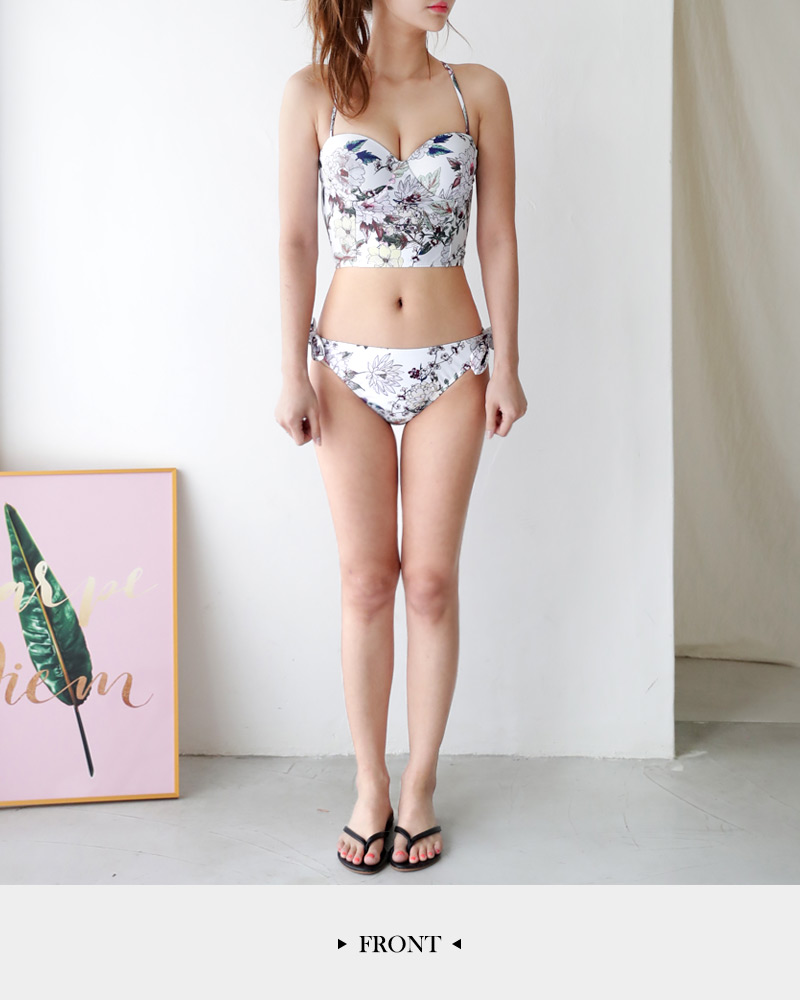 バッククロスフローラルビスチェビキニ・全2色 | DHOLIC | 詳細画像15