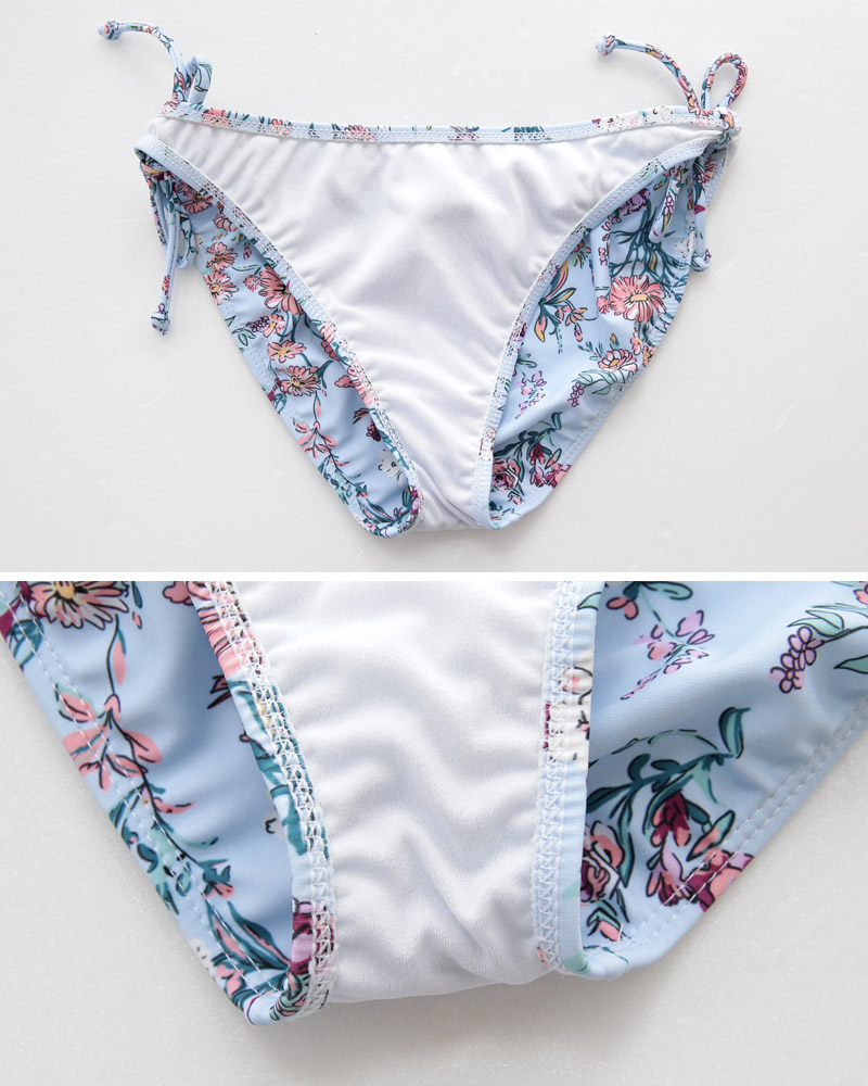 2WAYフラワーパターンアンダーフレアビキニ・全3色 | DHOLIC | 詳細画像27