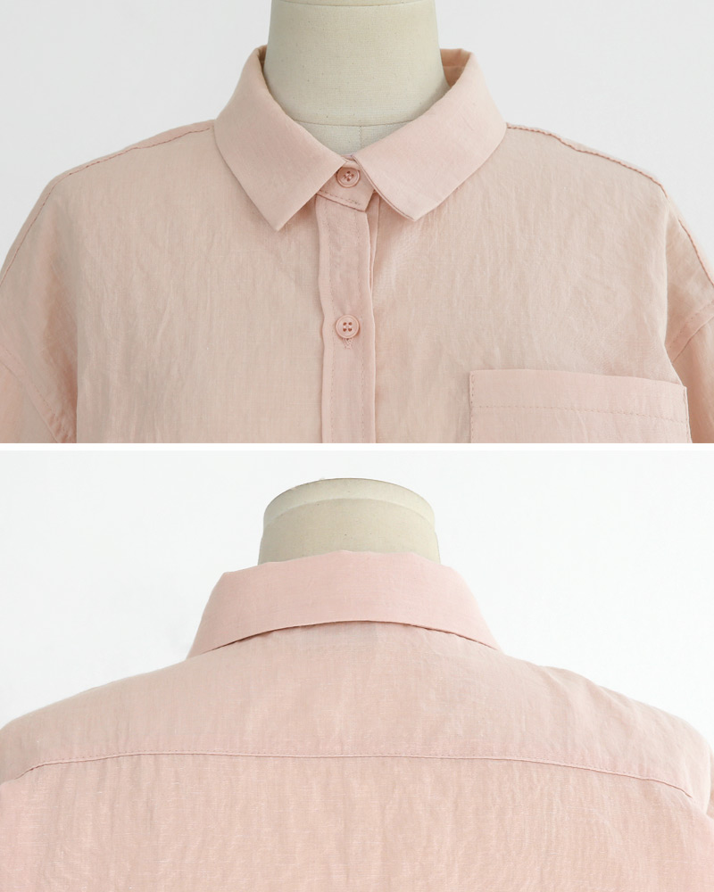 オーバーサイズワンポケットウォッシュドシャツ・全3色 | DHOLIC | 詳細画像37