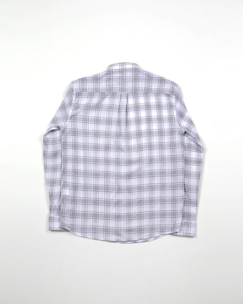 チェックパターンヘンリーネックシャツ・全2色 | 詳細画像15