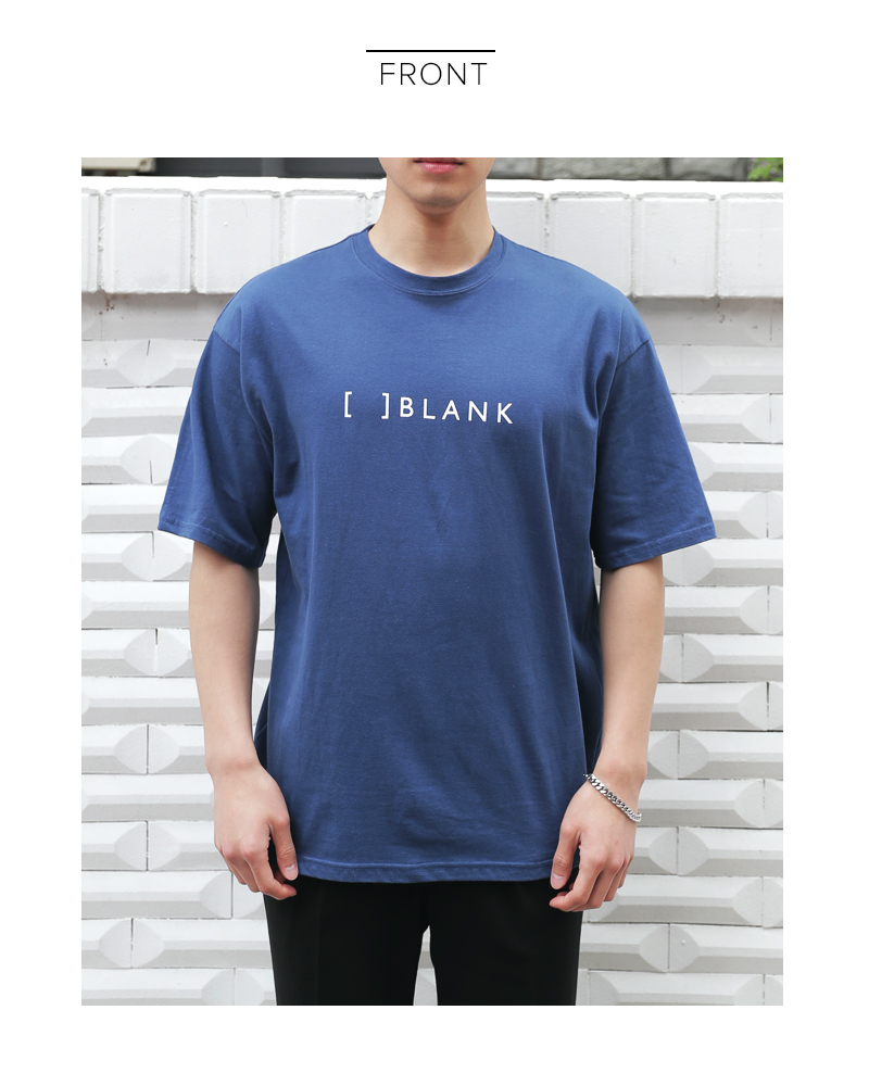 [　]BLANKショートスリーブTシャツ・全3色 | 詳細画像11
