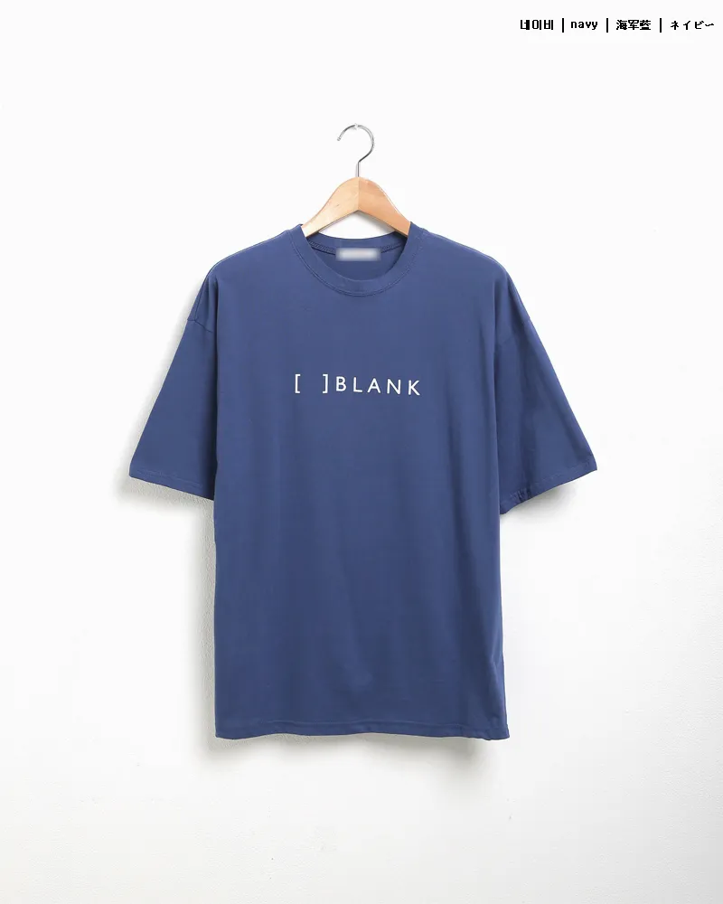 [　]BLANKショートスリーブTシャツ・全3色 | 詳細画像15