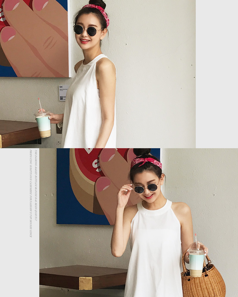 アメリカンスリーブフレアヘムロングワンピース・全2色 | DHOLIC | 詳細画像10