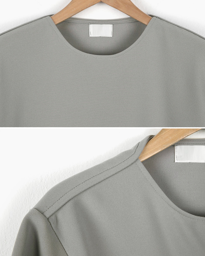 ショルダーポイントショートスリーブコットンTシャツ・全3色 | 詳細画像24