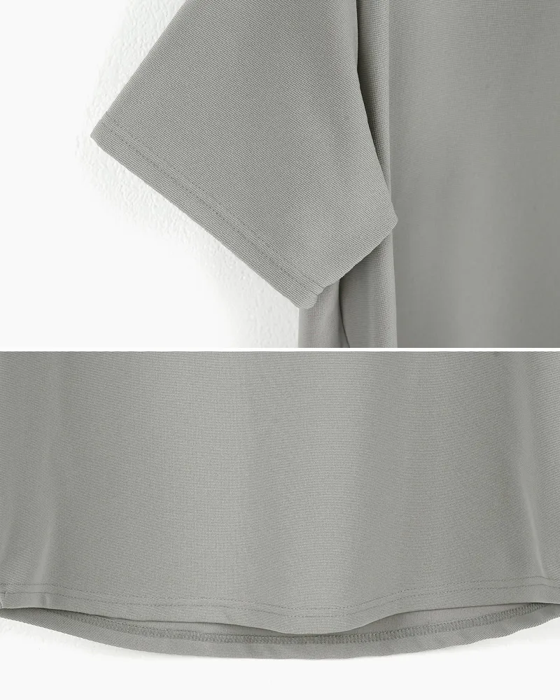 ショルダーポイントショートスリーブコットンTシャツ・全3色 | 詳細画像25