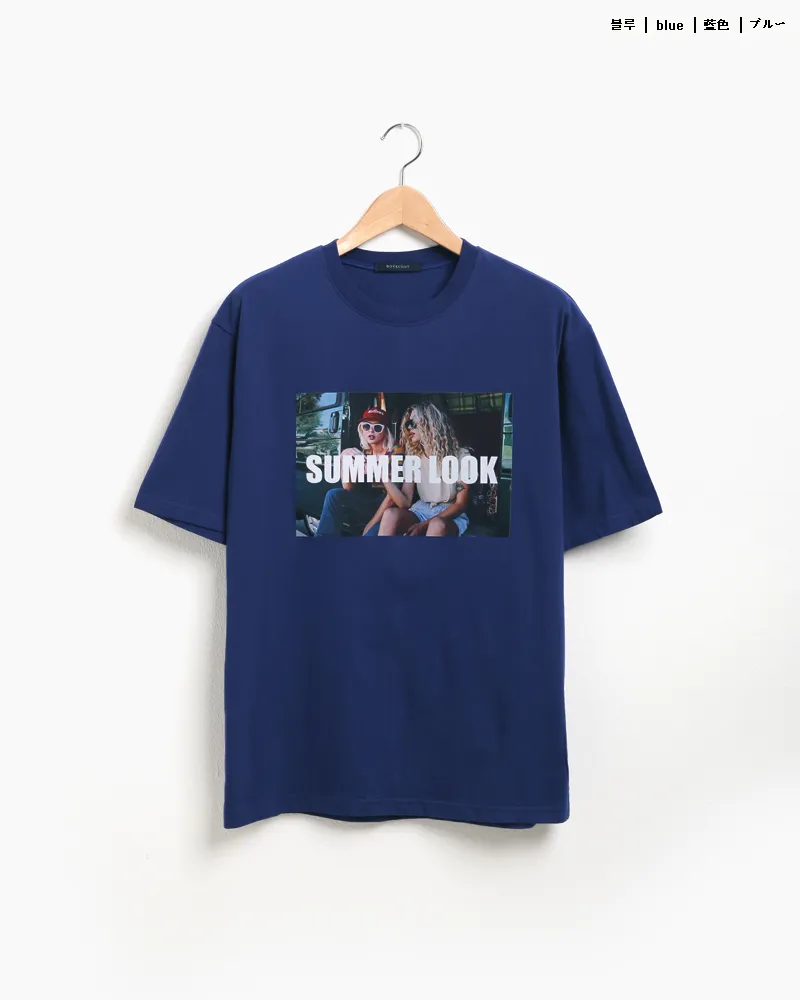 SUMMERLOOKプリントTシャツ・全3色 | 詳細画像10