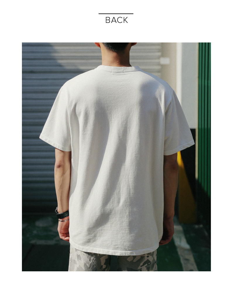 ジップポケットポイントコットンTシャツ・全2色 | 詳細画像15
