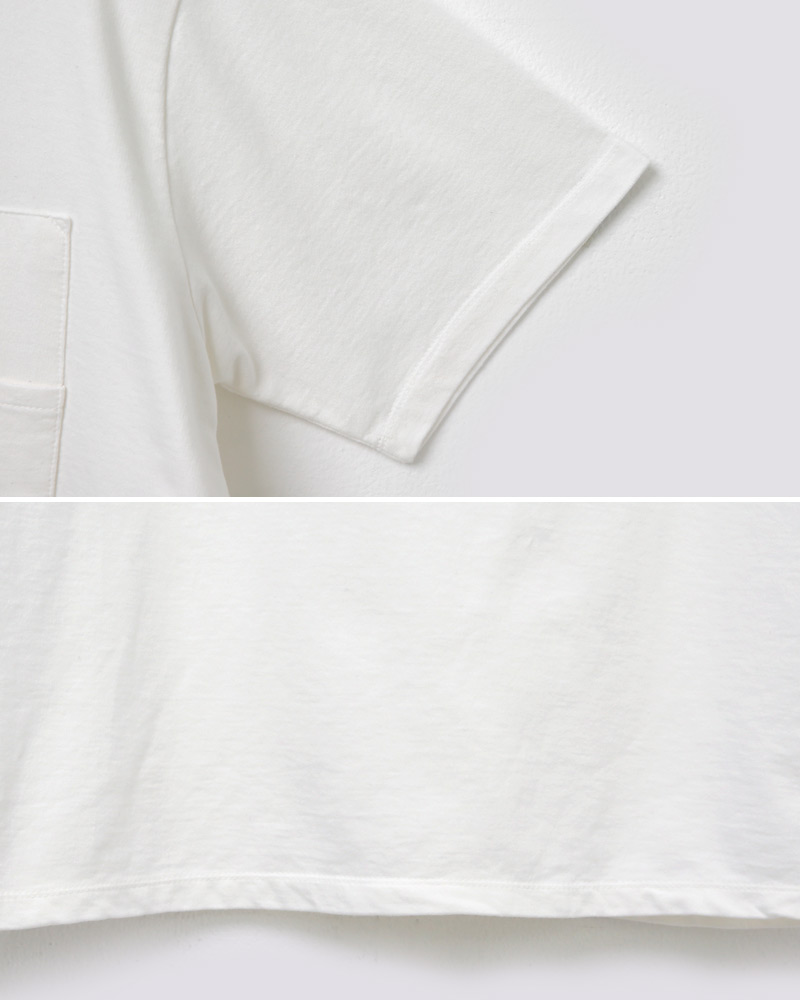 ジップポケットポイントコットンTシャツ・全2色 | 詳細画像22