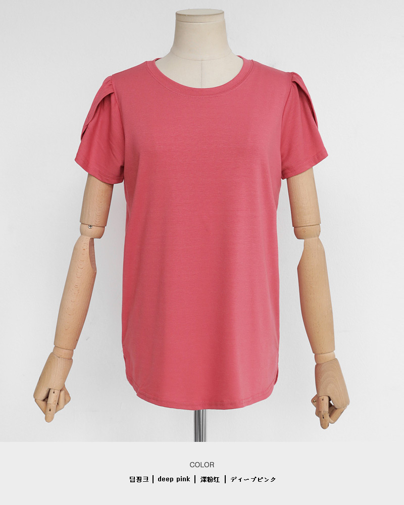 チューリップショートスリーブTシャツ・全4色 | DHOLIC | 詳細画像22