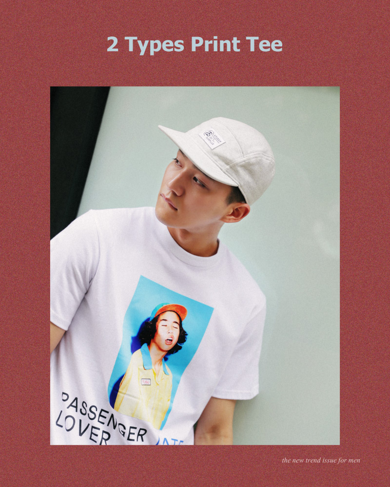 2TYPEプリントショートスリーブTシャツ・全4色 | 詳細画像8