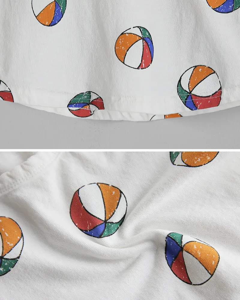 [1~5歳]ボールプリント半袖Tシャツ・全2色 | 詳細画像12