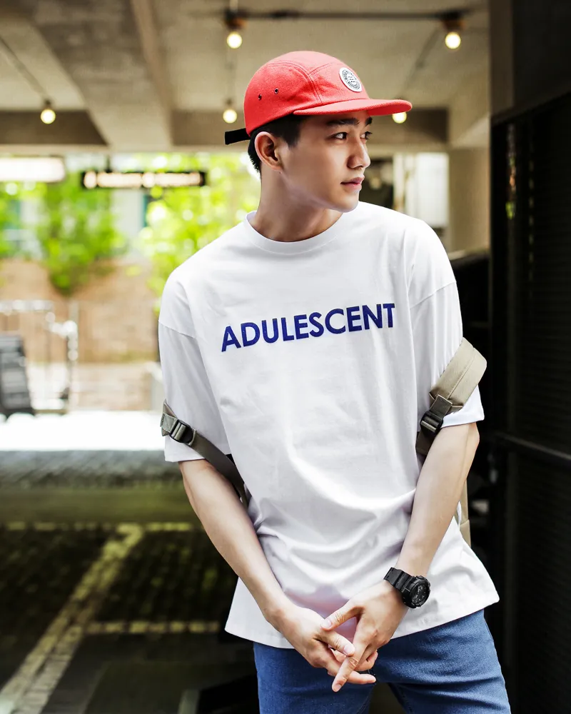 ADULESCENTプリントTシャツ・全2色 | 詳細画像2