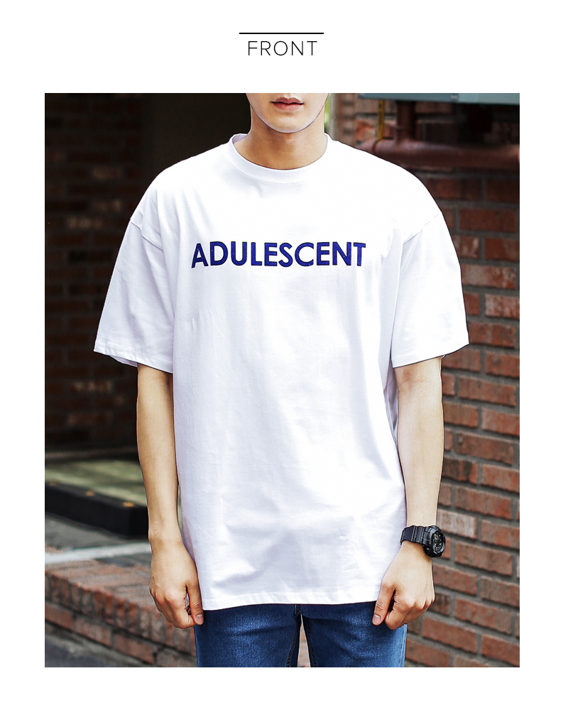 ADULESCENTプリントTシャツ・全2色 | 詳細画像14