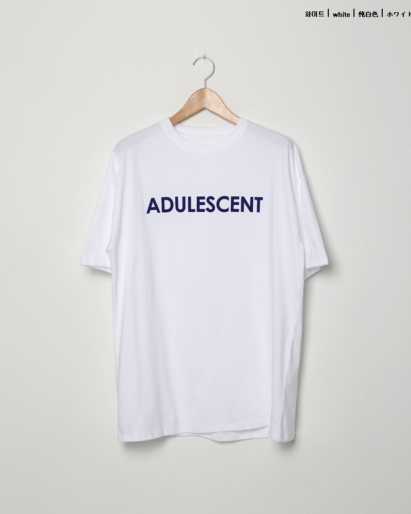 ADULESCENTプリントTシャツ・全2色 | 詳細画像17