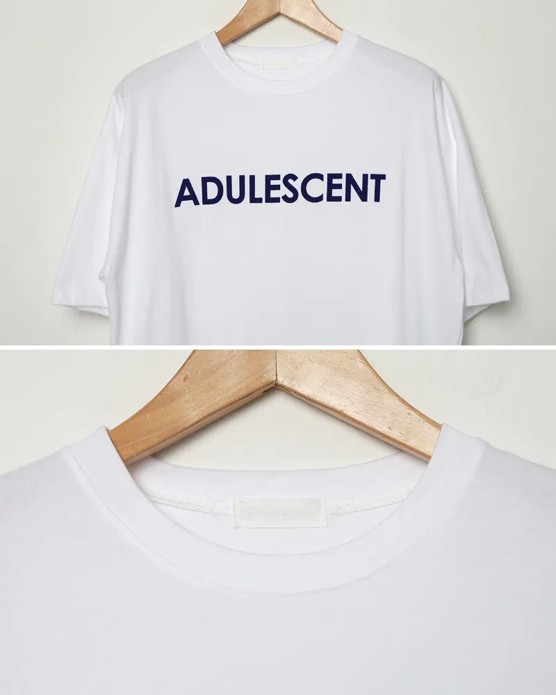 ADULESCENTプリントTシャツ・全2色 | 詳細画像20