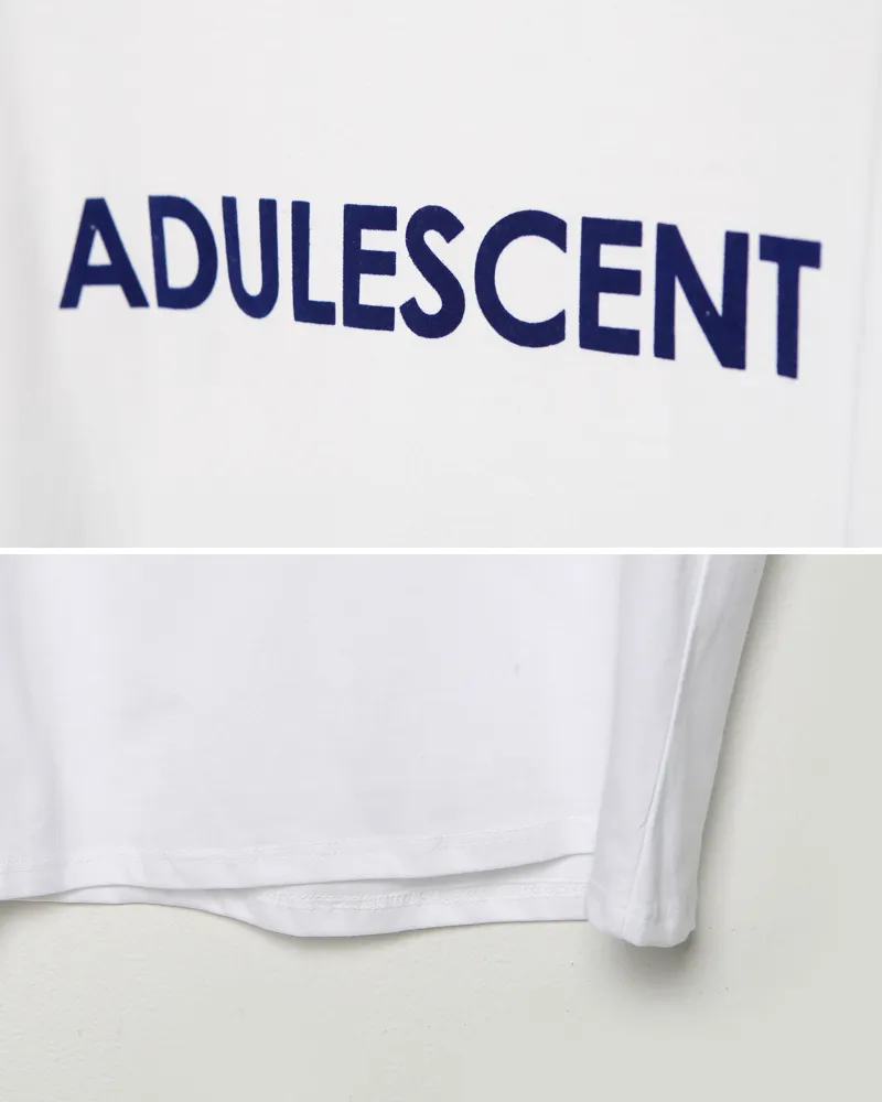 ADULESCENTプリントTシャツ・全2色 | 詳細画像21