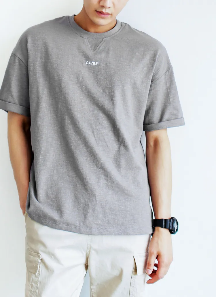 5TYPEロールアップスリーブTシャツ・全5色 | 詳細画像1
