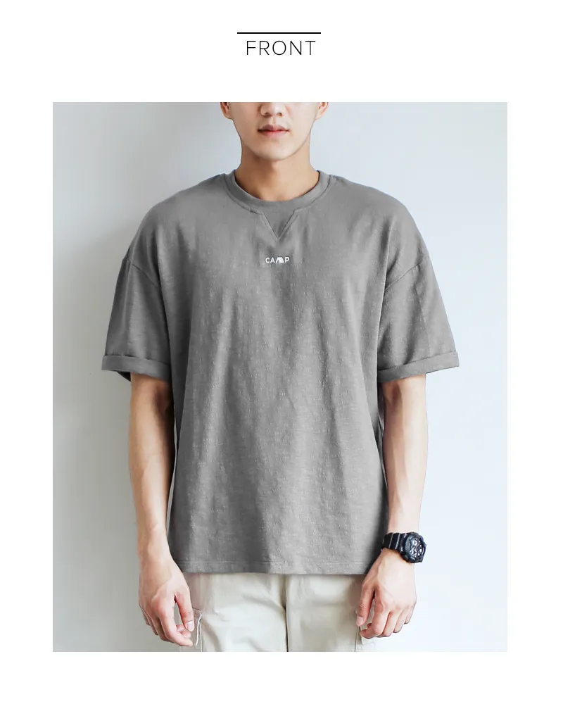 5TYPEロールアップスリーブTシャツ・全5色 | 詳細画像17