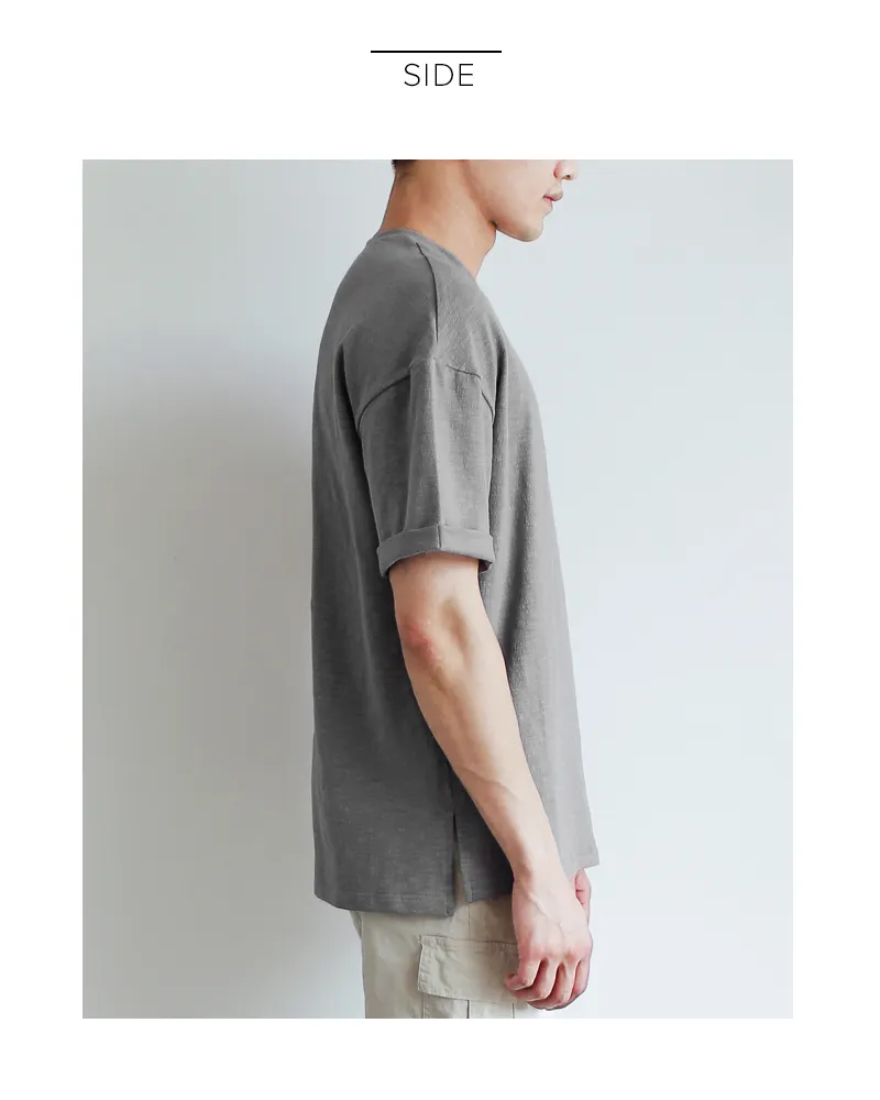 5TYPEロールアップスリーブTシャツ・全5色 | 詳細画像18