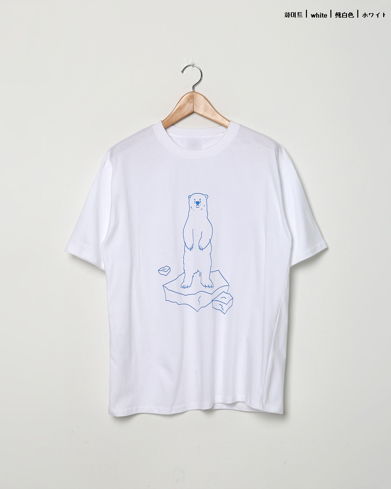 ベアイラストプリントTシャツ・全3色 | 詳細画像17