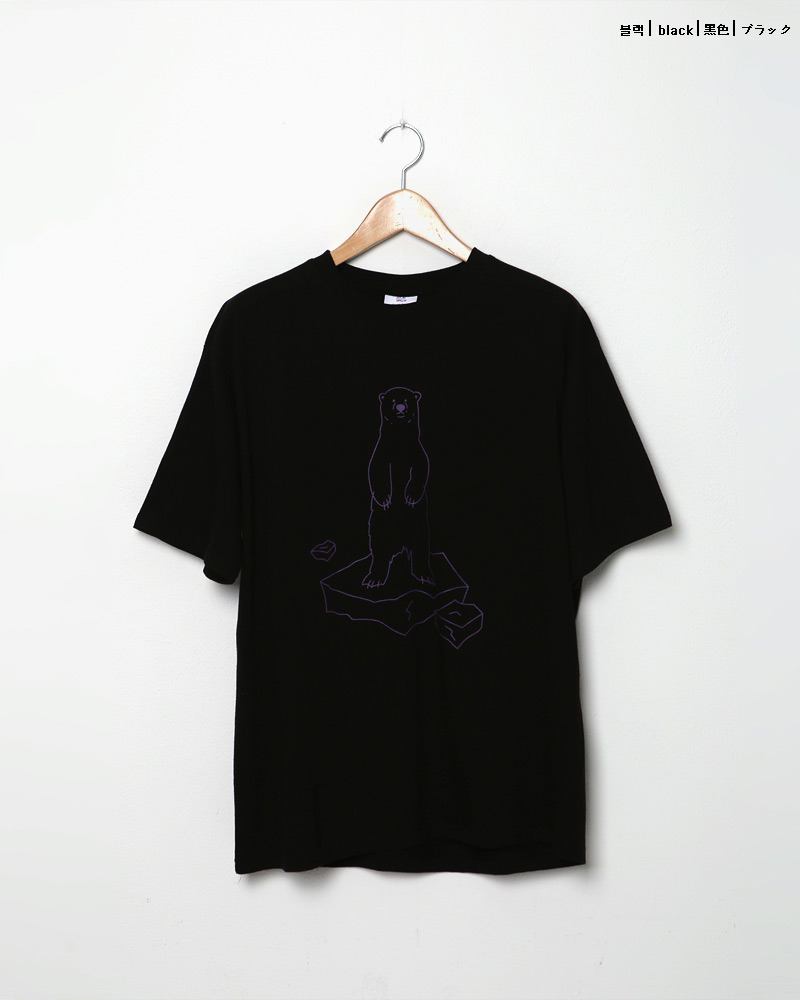 ベアイラストプリントTシャツ・全3色 | 詳細画像20