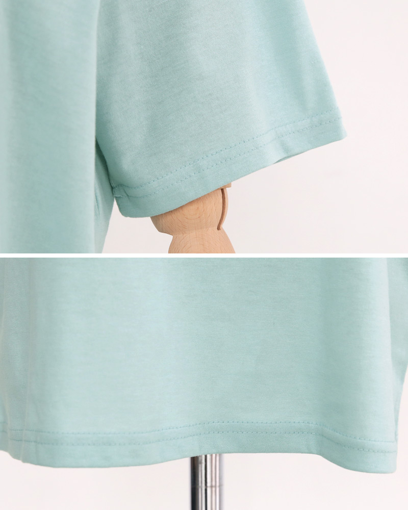 フラワー刺繍JOYプリントTシャツ・全4色 | DHOLIC | 詳細画像21
