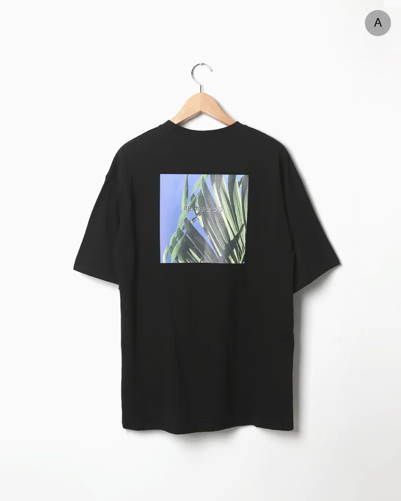 3TYPEバックプリントポイントTシャツ・全6色 | 詳細画像24
