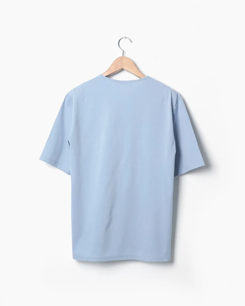 UカットネックアンバランスヘムTシャツ・全6色 | 詳細画像16