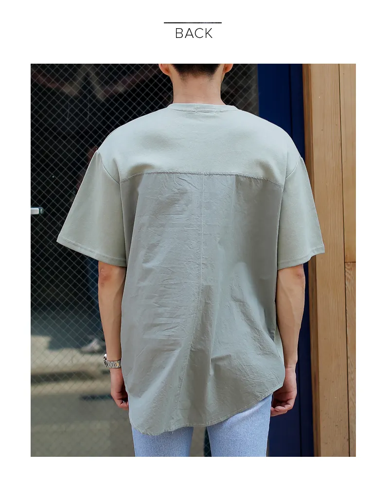 バックラウンドヘムワンポケットTシャツ・全3色 | 詳細画像15