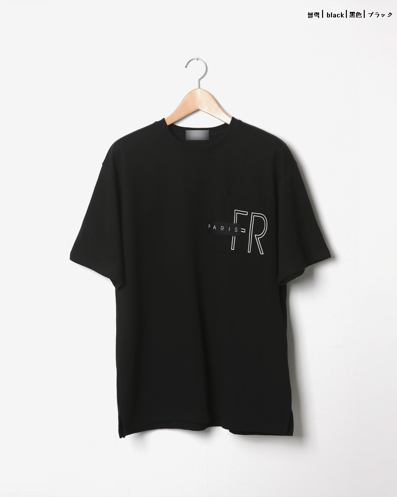 PARISパッチワンポケットTシャツ・全3色 | 詳細画像19