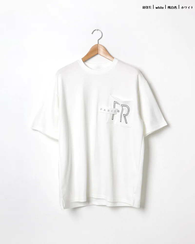 PARISパッチワンポケットTシャツ・全3色 | 詳細画像20
