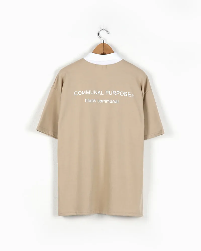 COMMUNAL PURPOSEポロカラーTシャツ・全4色 | 詳細画像28